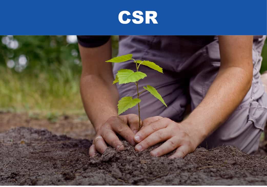 Environmental and social responsibility